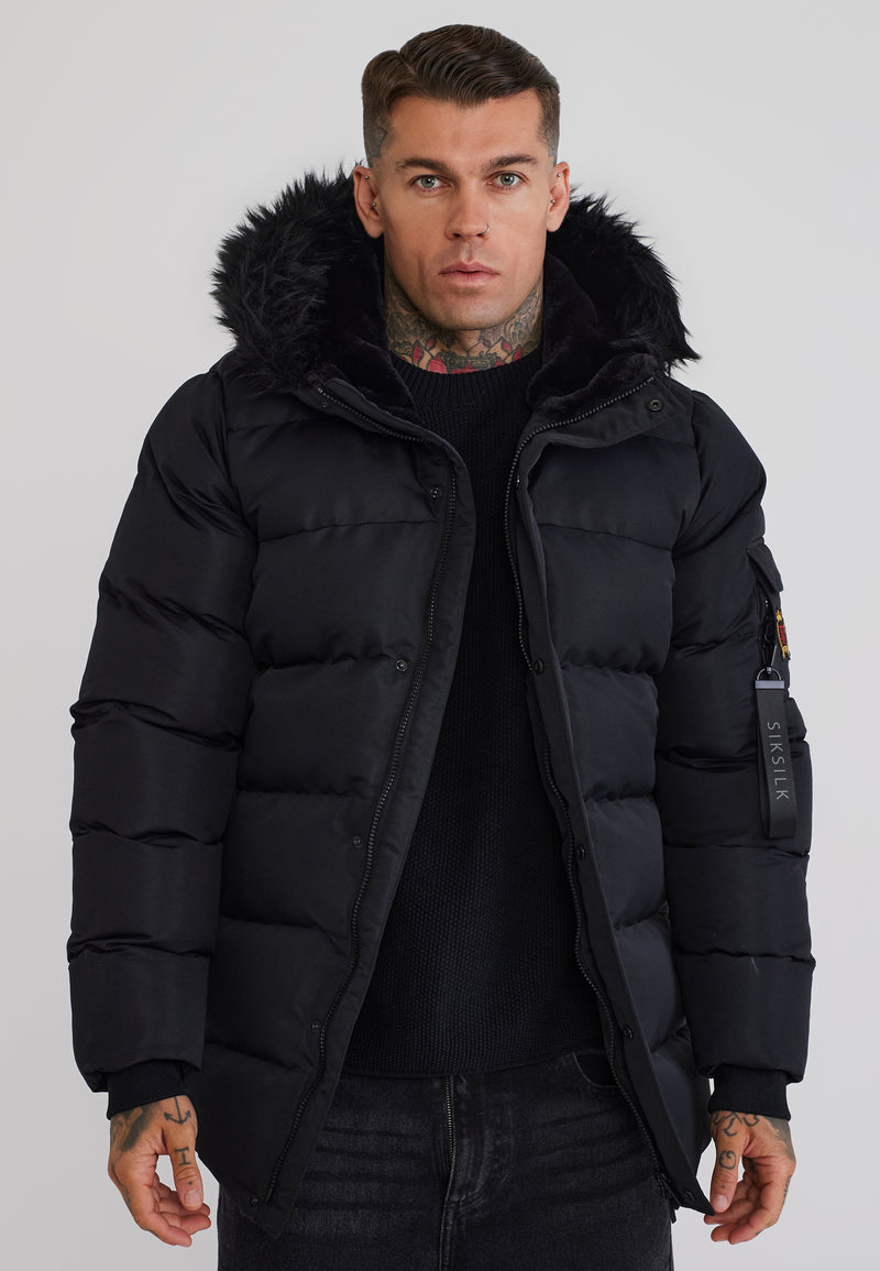 Black Explorer Parka