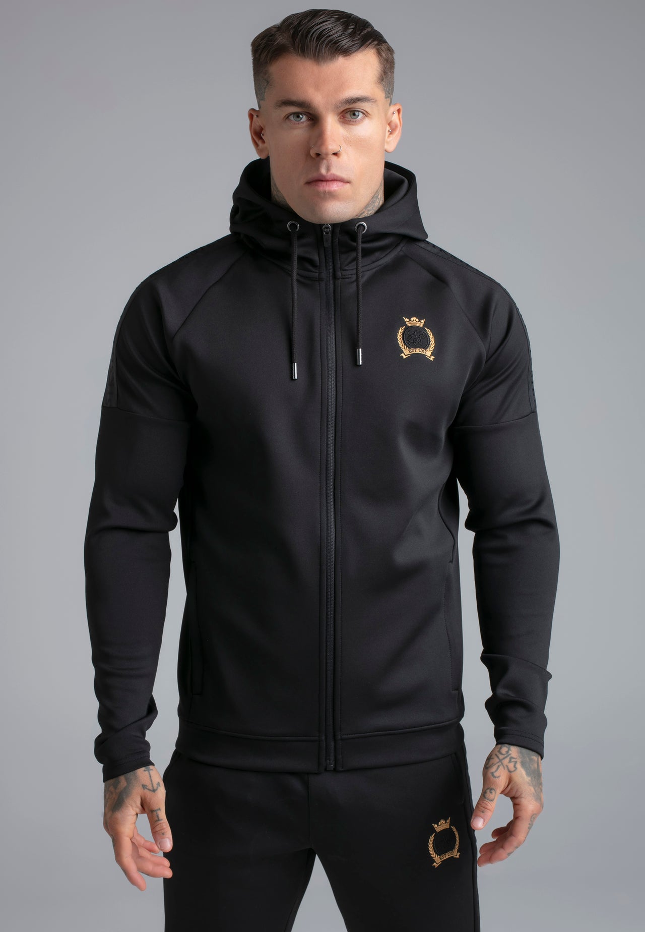 Black Hoodie and Joggers Set (1)