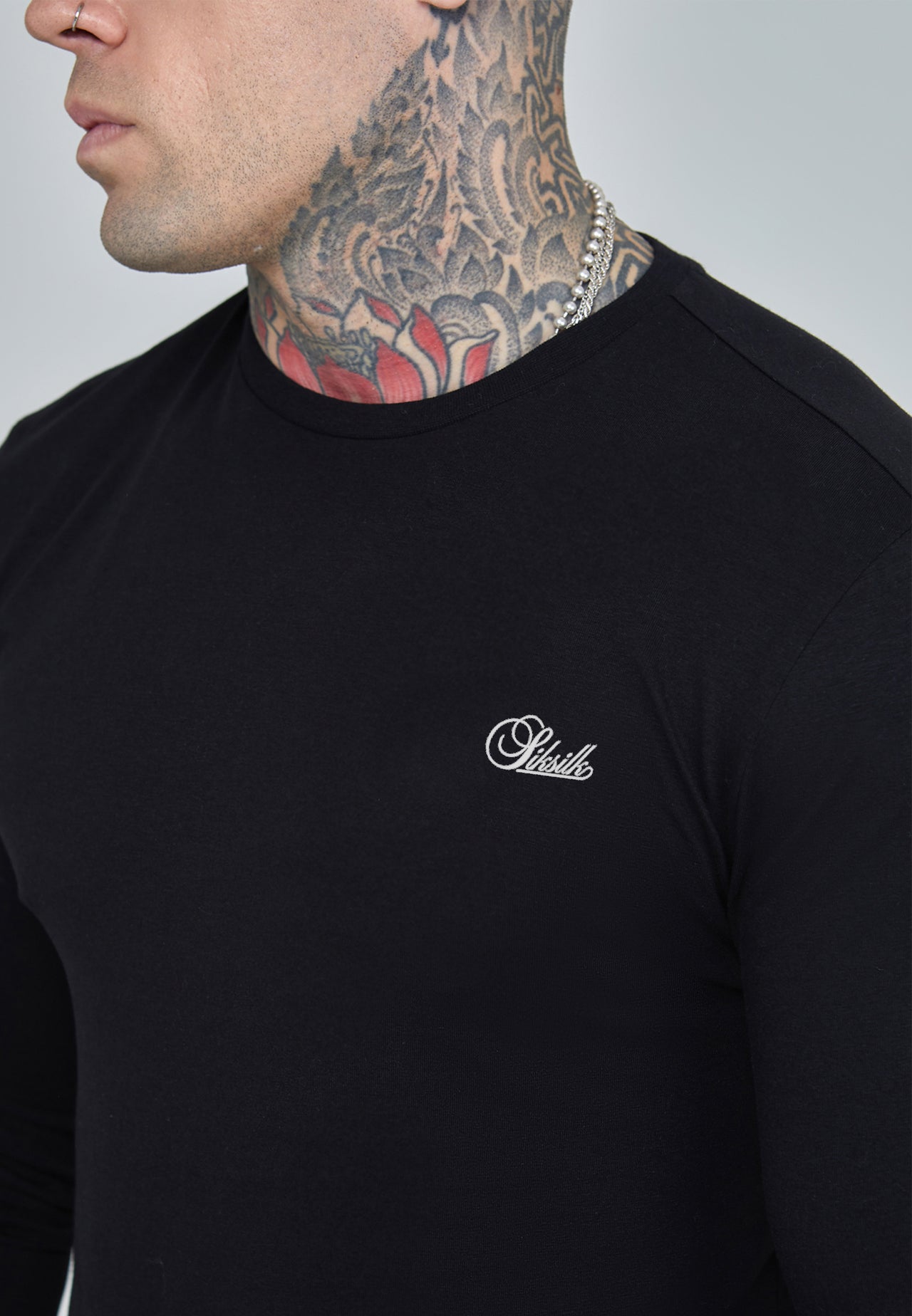Black Essentials LS T-Shirt (1)