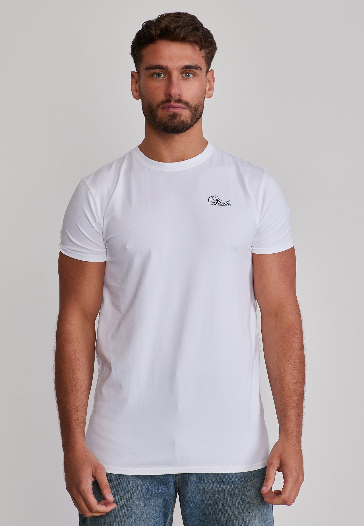 Black and White and Grey Pack of 3 Muscle Fit T-Shirts (2)