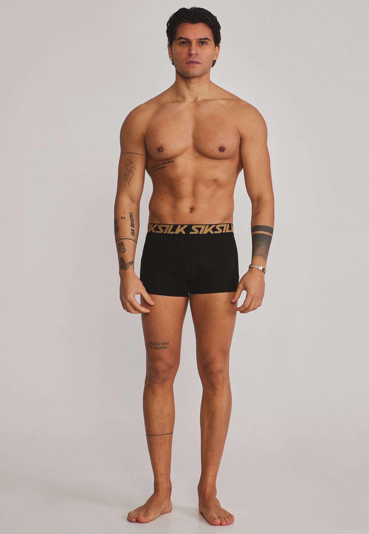 Black and Gold Pack of 3 Boxer Shorts (2)