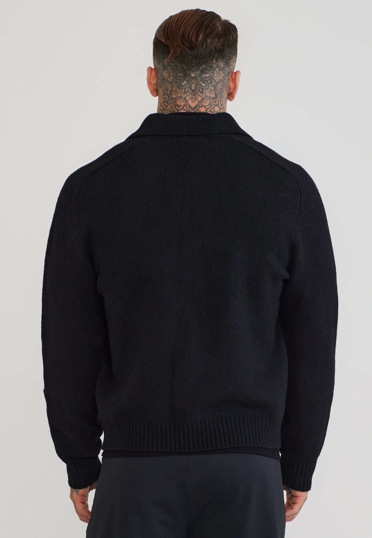 Black Knitted Cardigan (4)