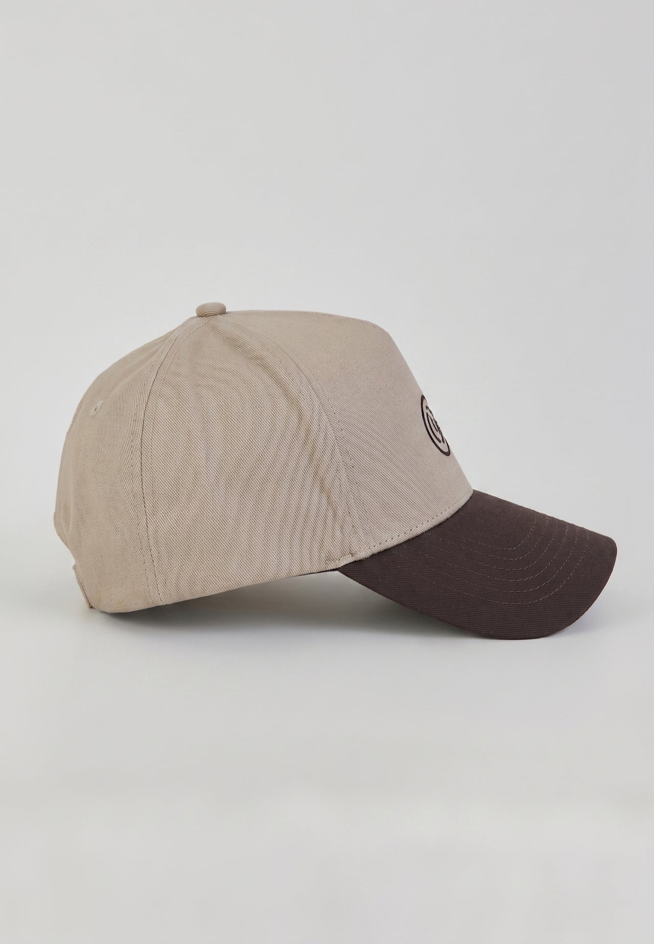 Beige and Brown Core Cotton Cap (3)