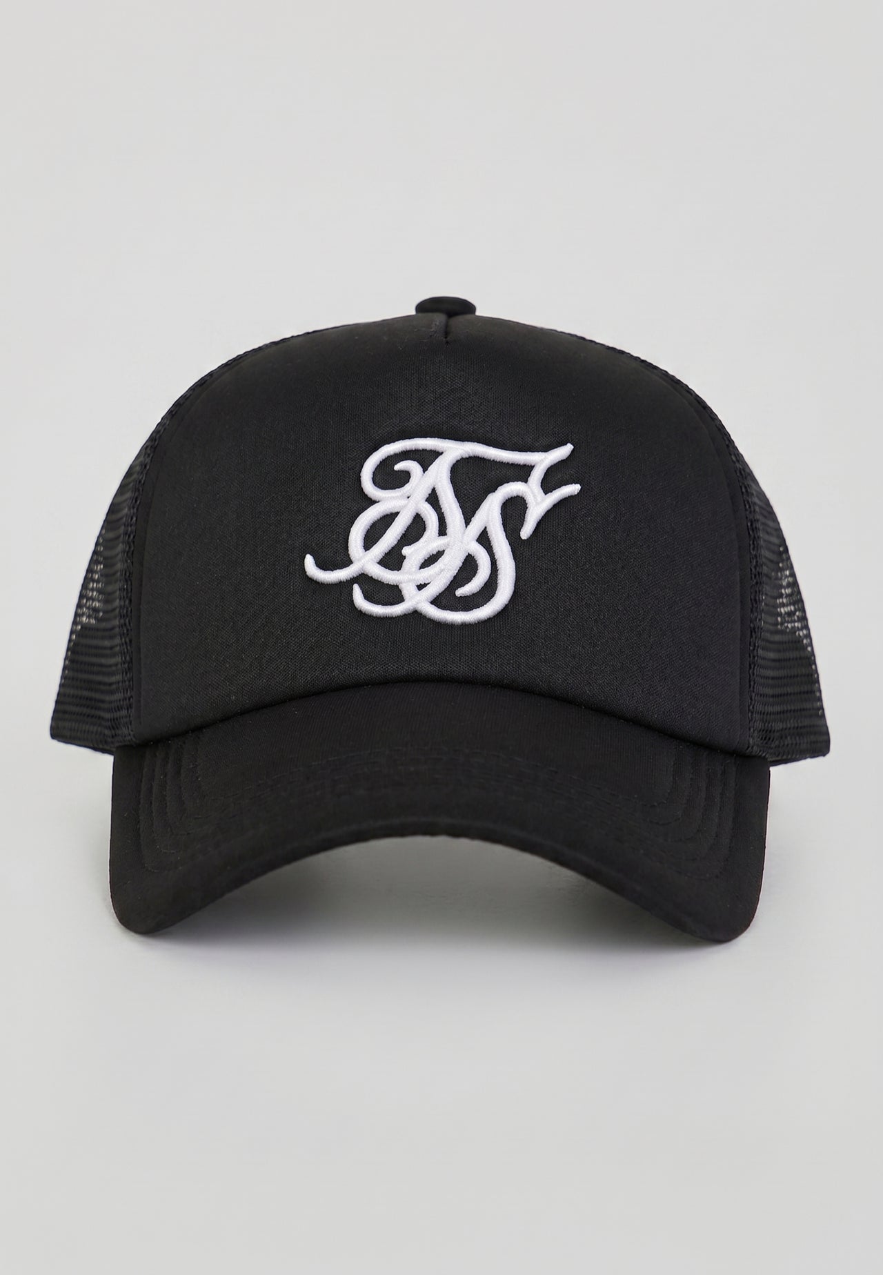 Black and White Core Foam Trucker Cap (1)