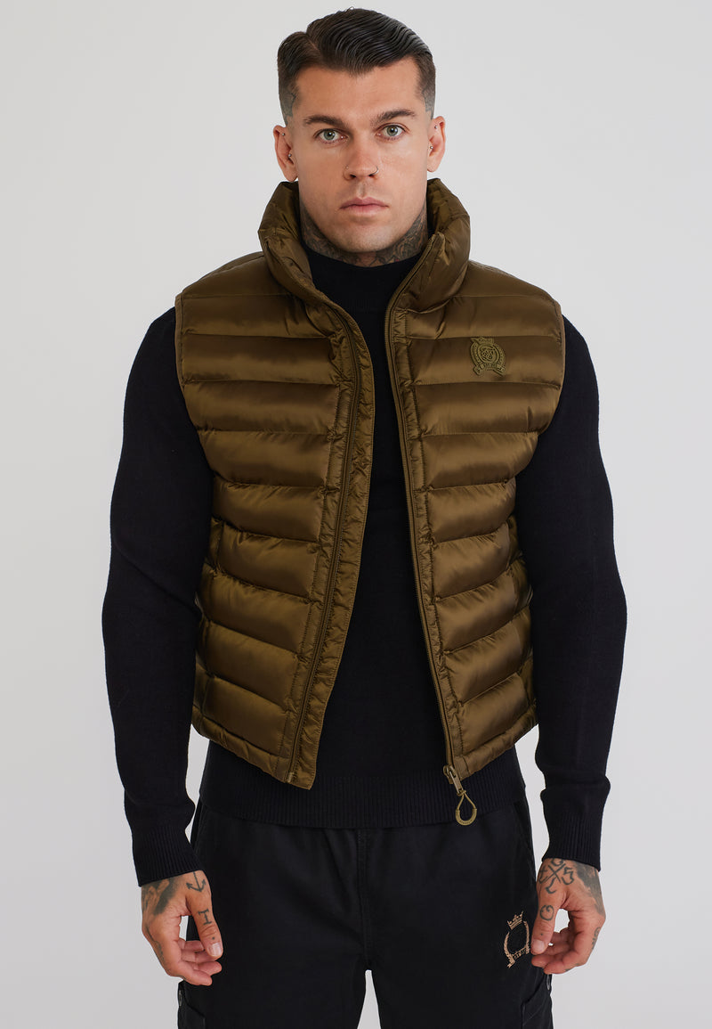 Khaki Green Gilet