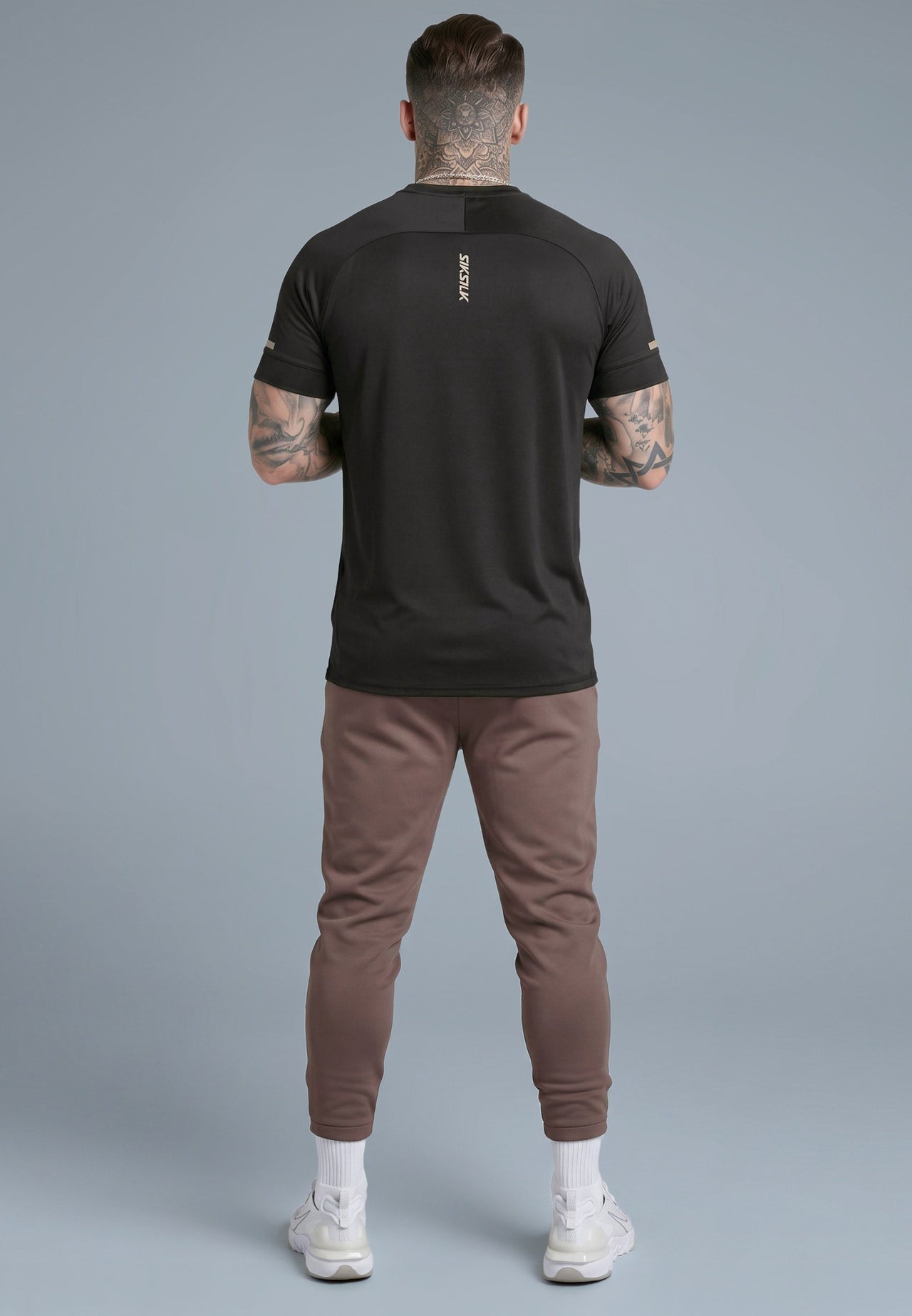 Brown Muscle Fit Joggers (4)