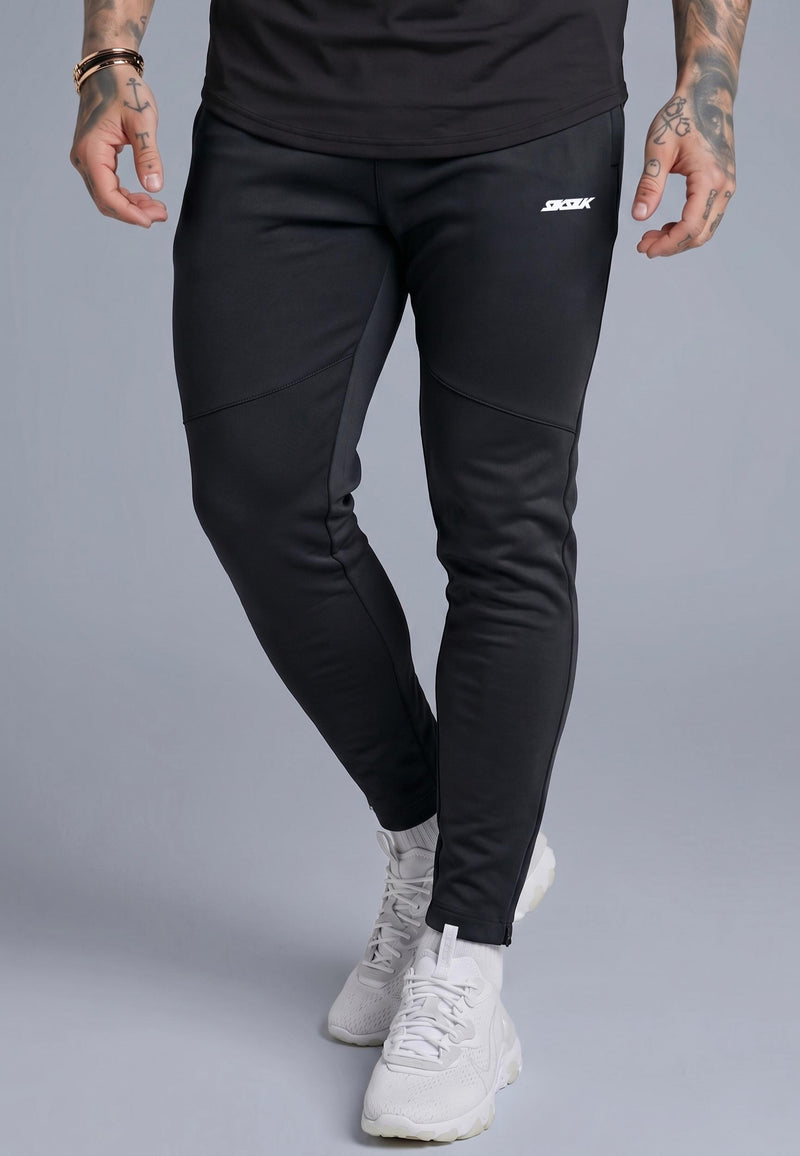 Black Muscle Fit Joggers