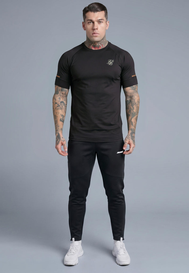 Black Muscle Fit Joggers (1)