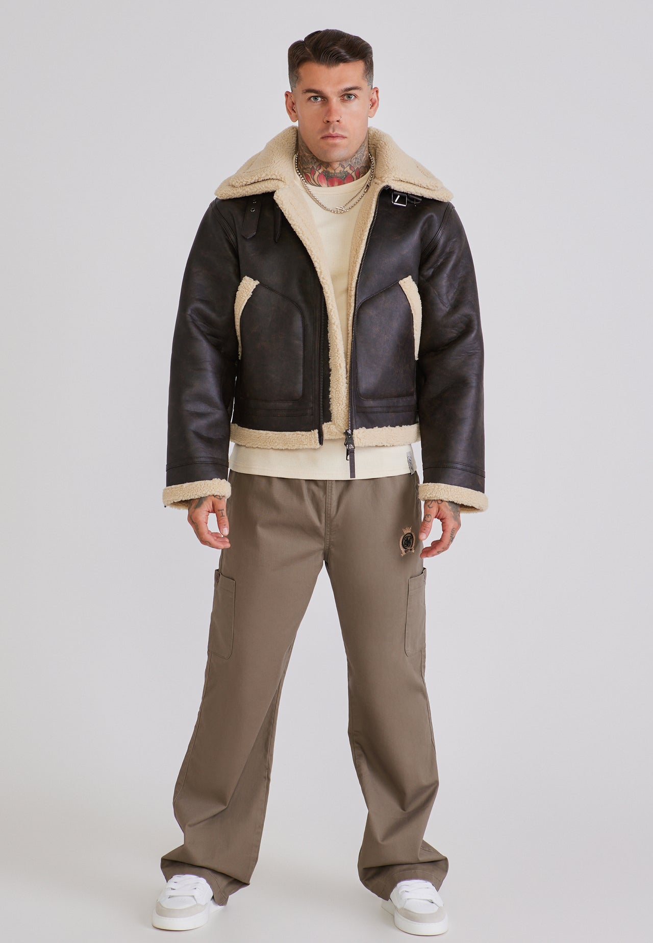 Brown Aviator Jacket (2)