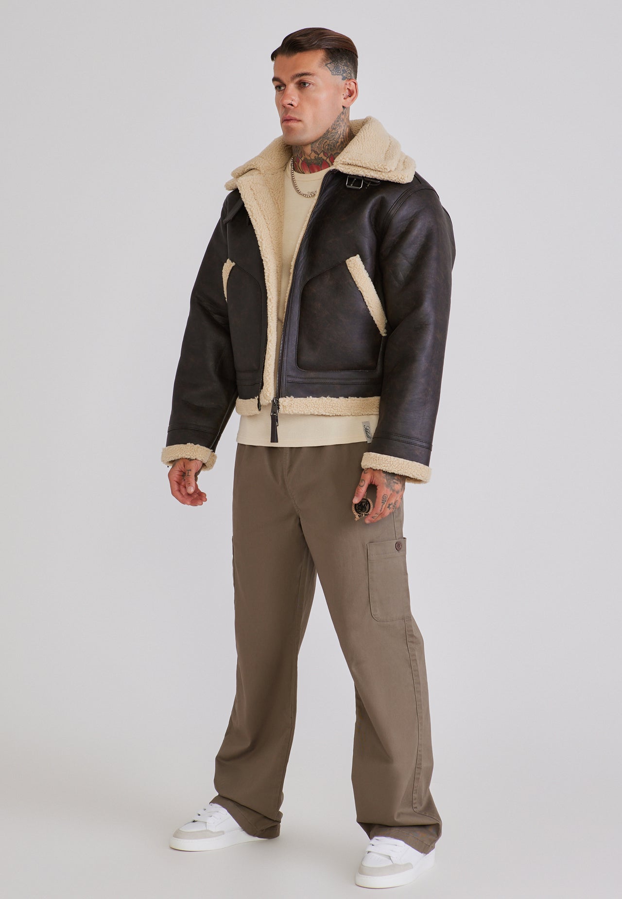 Brown Aviator Jacket (3)