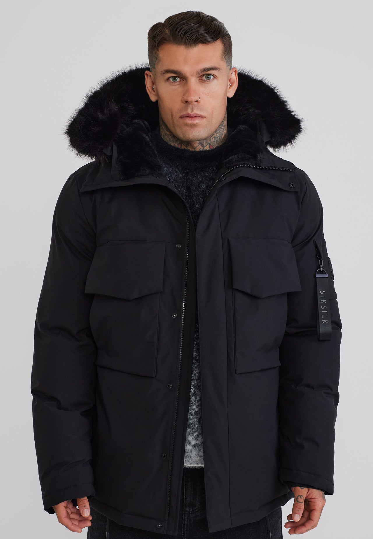 Black Artic Parka