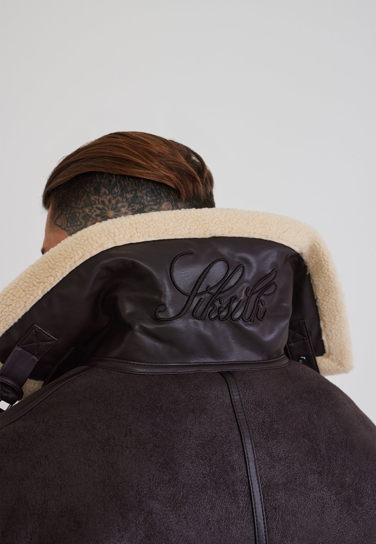 Brown Aviator Bomber Jacket (1)