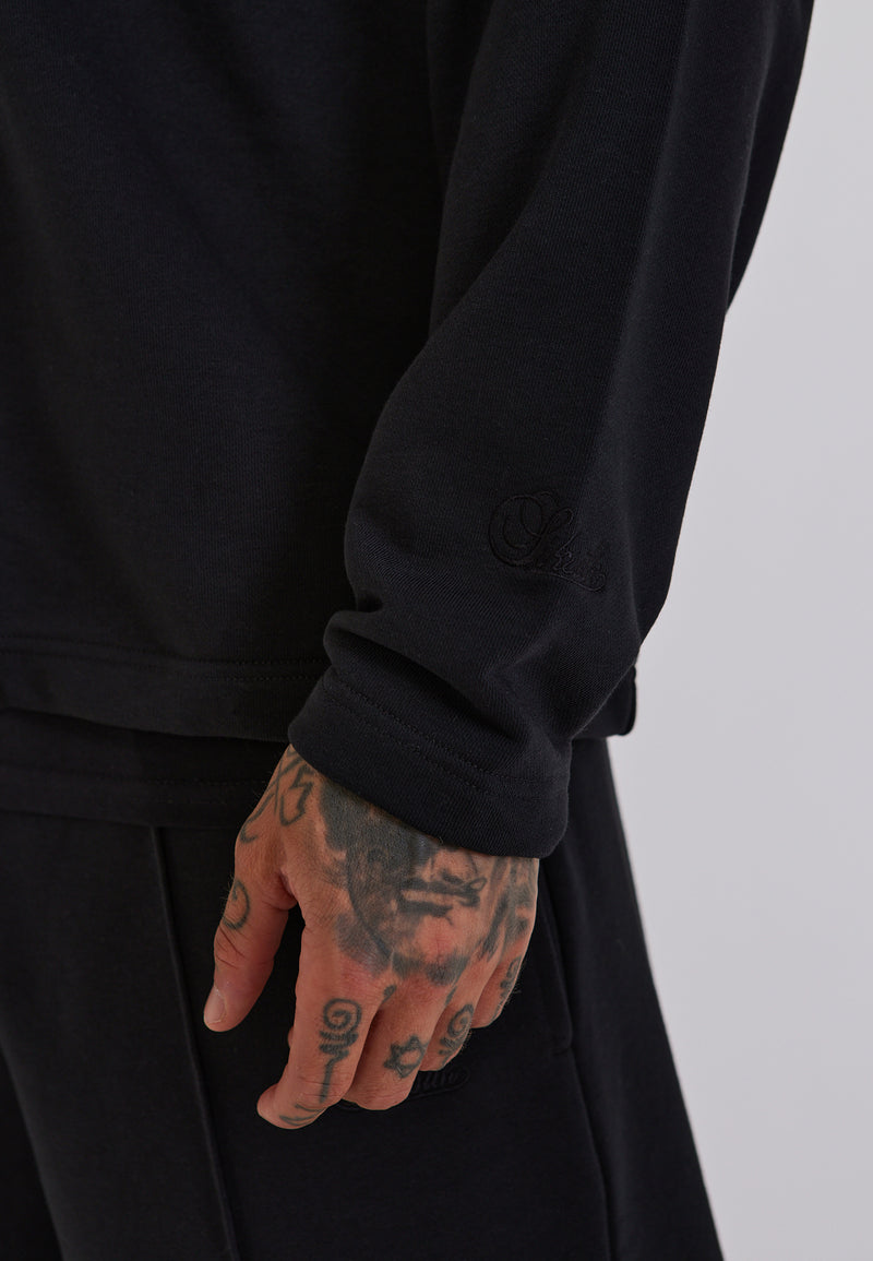 Black Smart Overshirt (1)