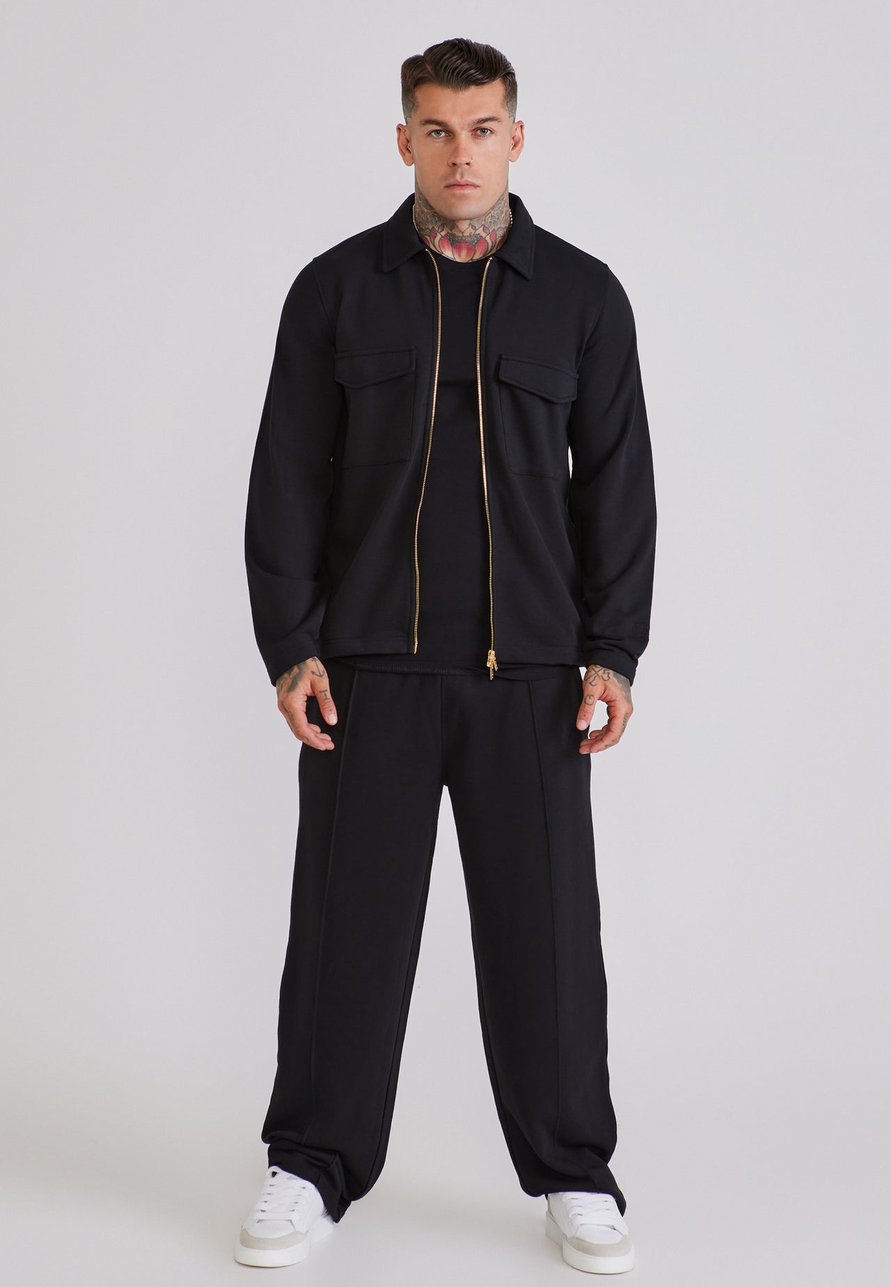 Black Smart Overshirt (2)