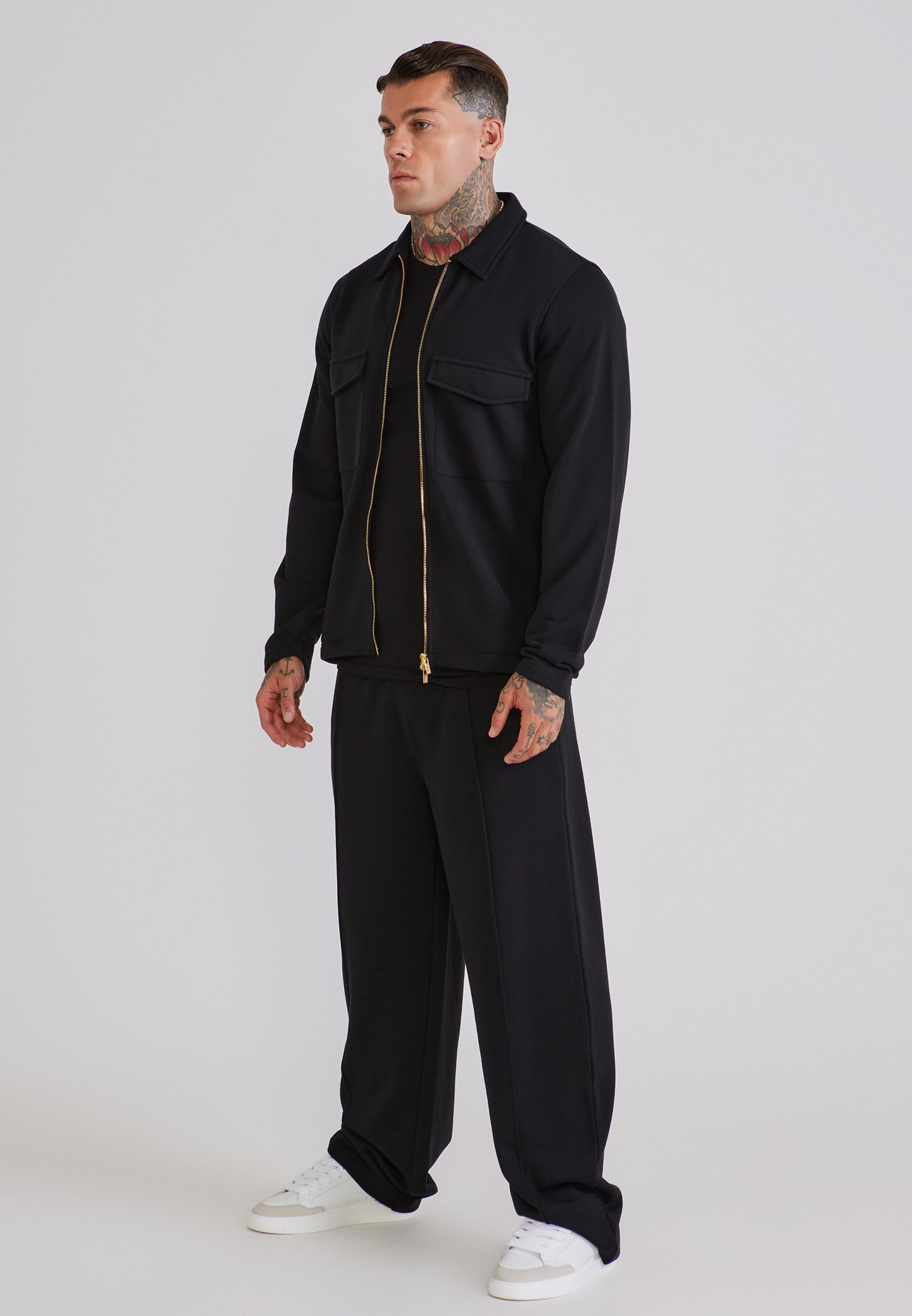 Black Smart Overshirt (3)