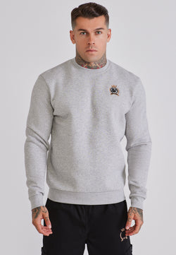 Grey Marl Essentials Sweater