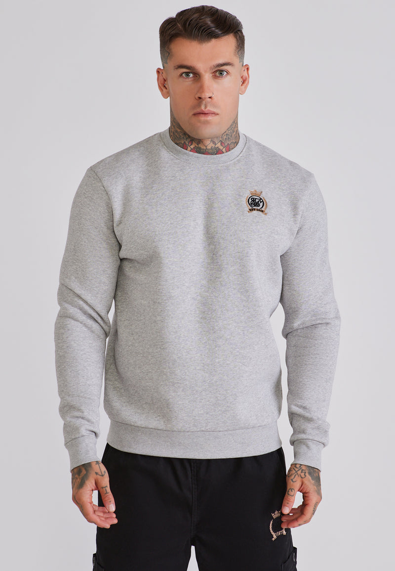 Grey Marl Essentials Sweater
