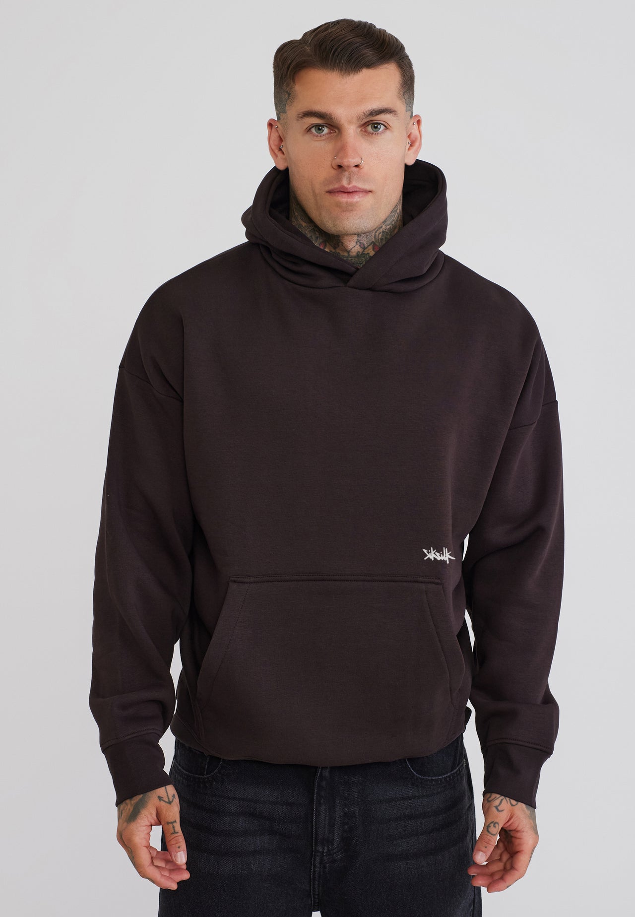 Brown Essentials Hoodie