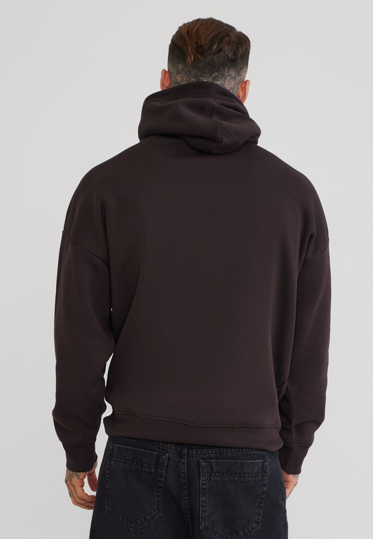 Brown Essentials Hoodie (1)