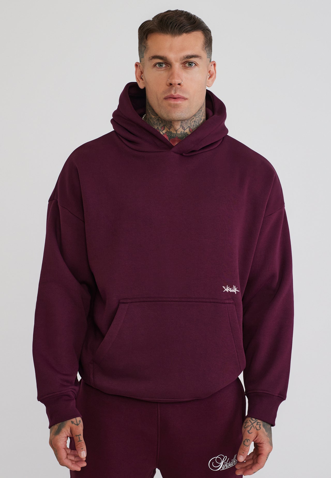 Burgundy Essentials Hoodie