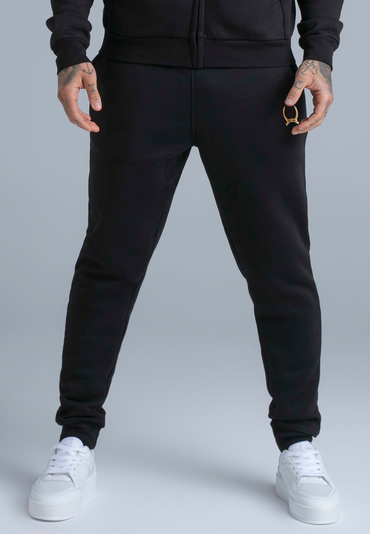 Black Essentials Joggers