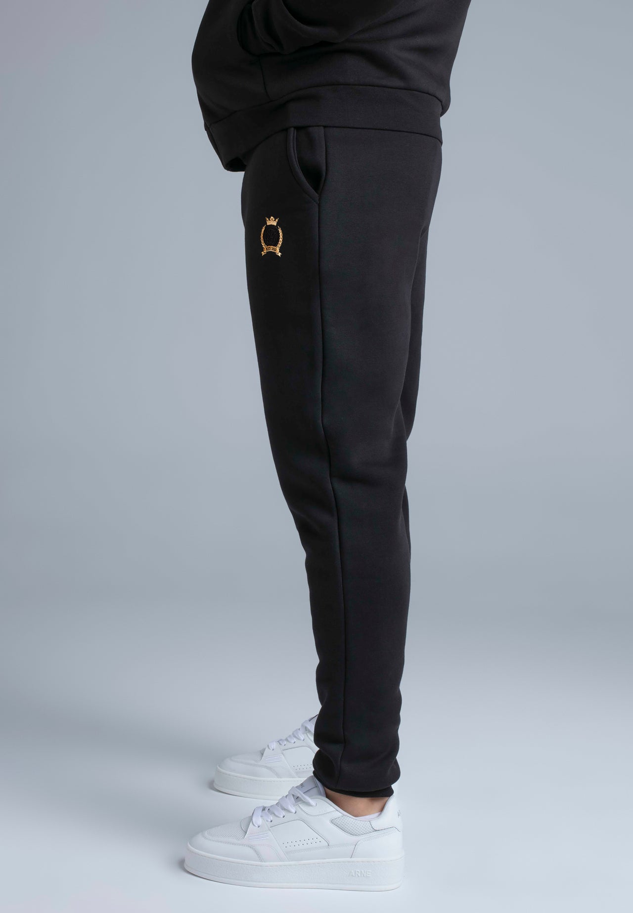 Black Essentials Joggers (3)