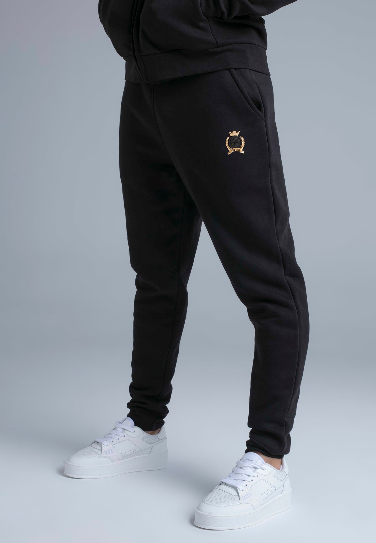 Black Essentials Joggers (4)