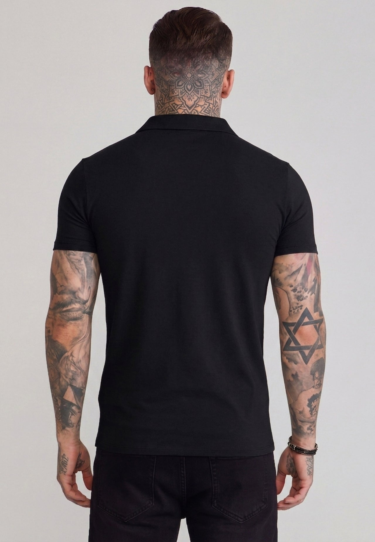 Black Revere Polo T-Shirt (1)