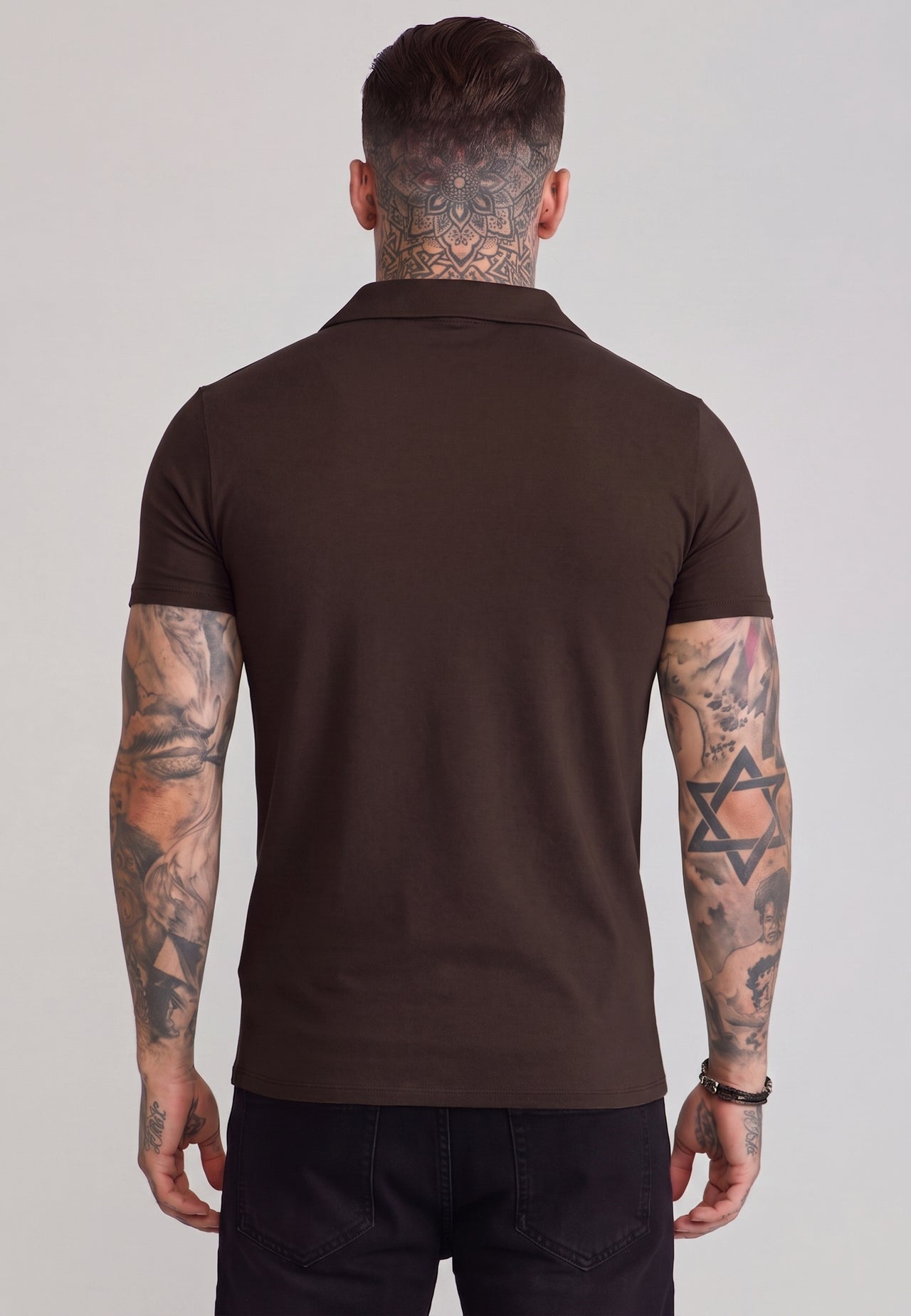 Brown Revere Polo T-Shirt (1)