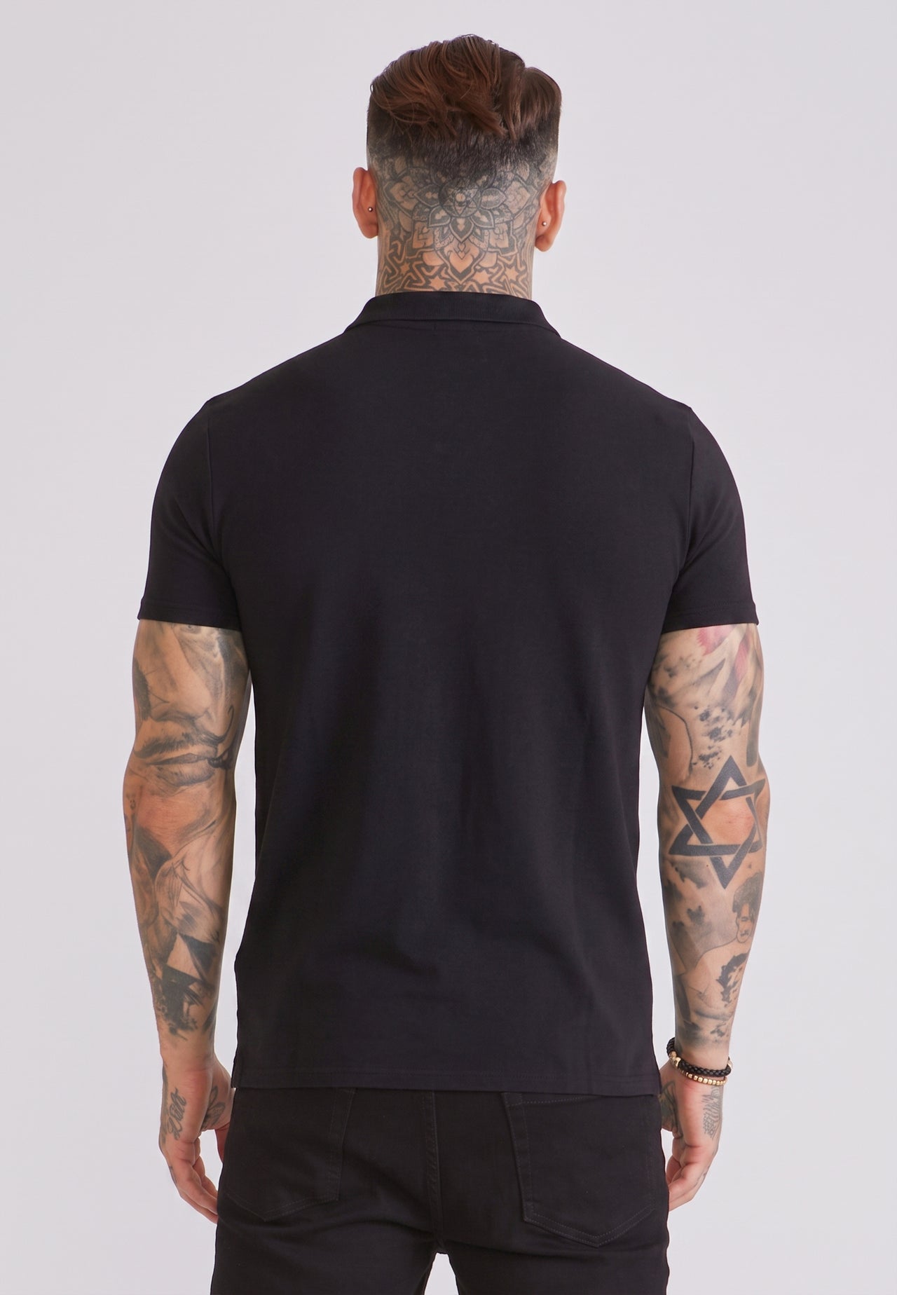Black Polo T-Shirt (1)