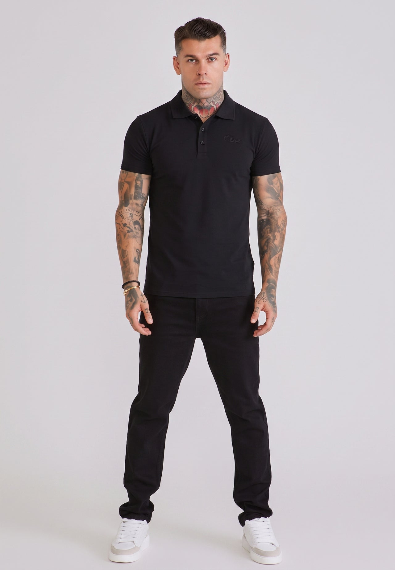 Black Polo T-Shirt (2)