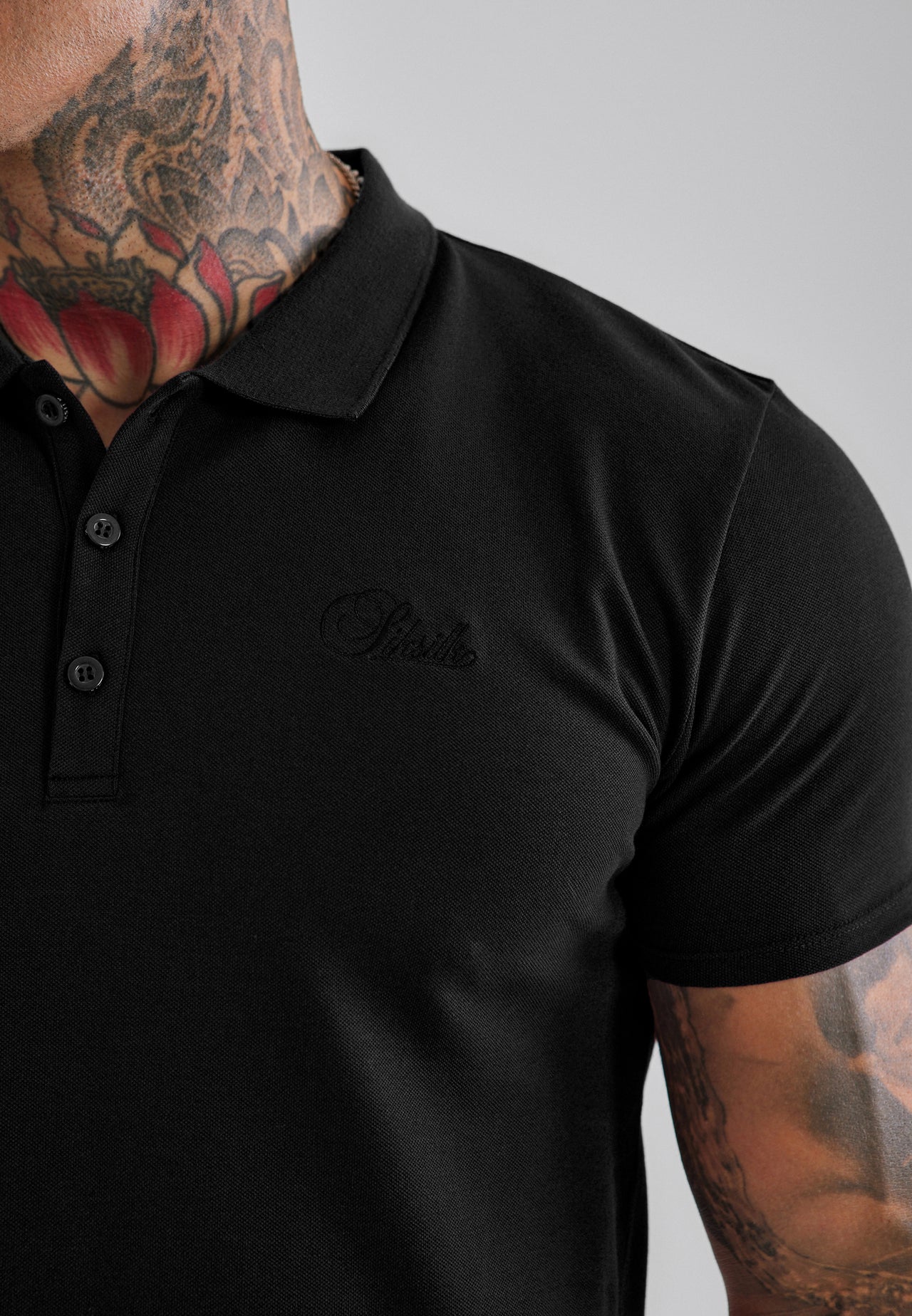 Black Polo T-Shirt (3)