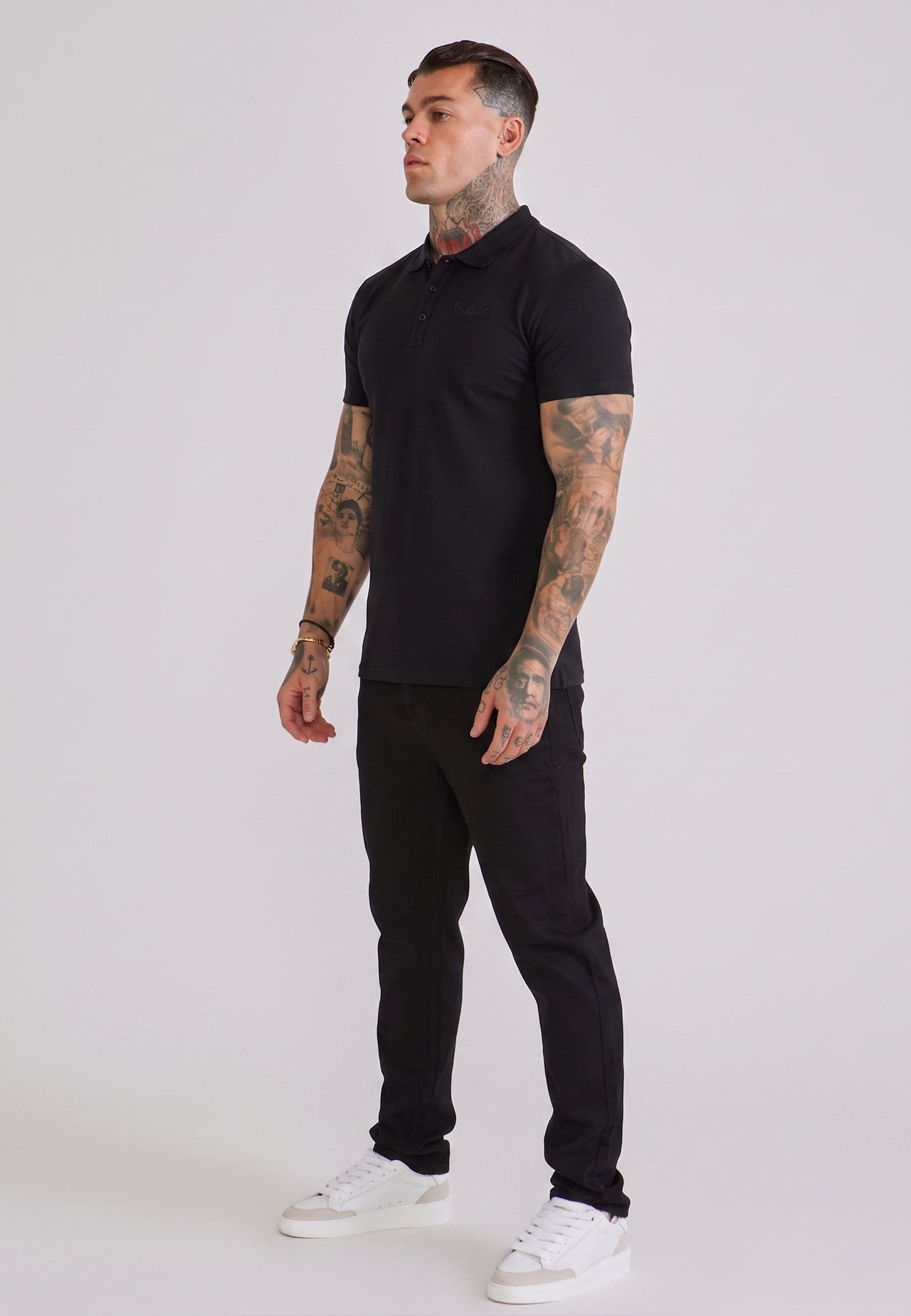 Black Polo T-Shirt (4)