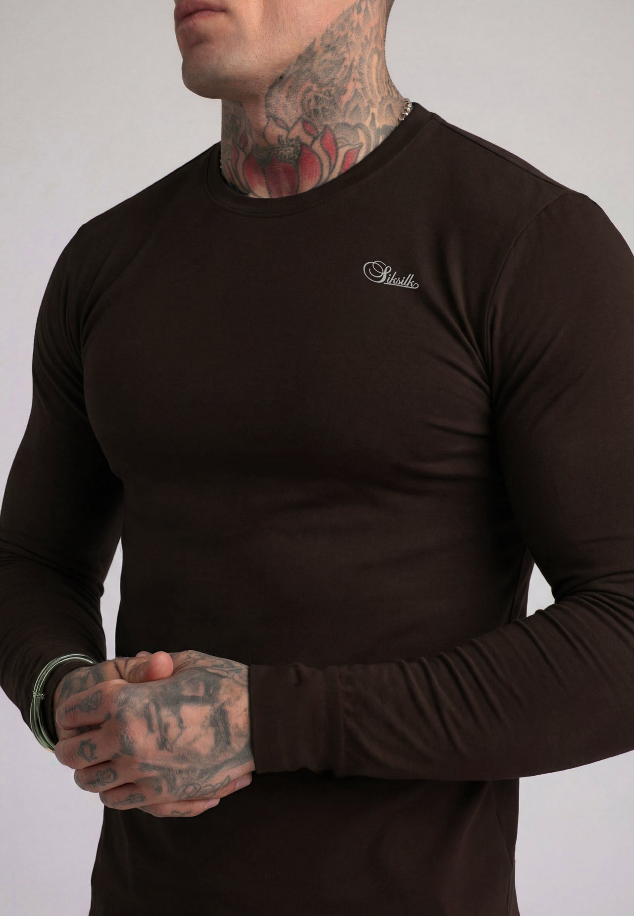 Brown Essentials LS T-Shirt (3)