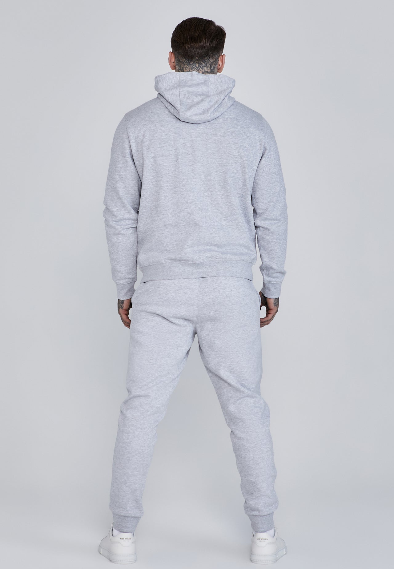 Grey Marl Hoodie and Joggers Set (1)