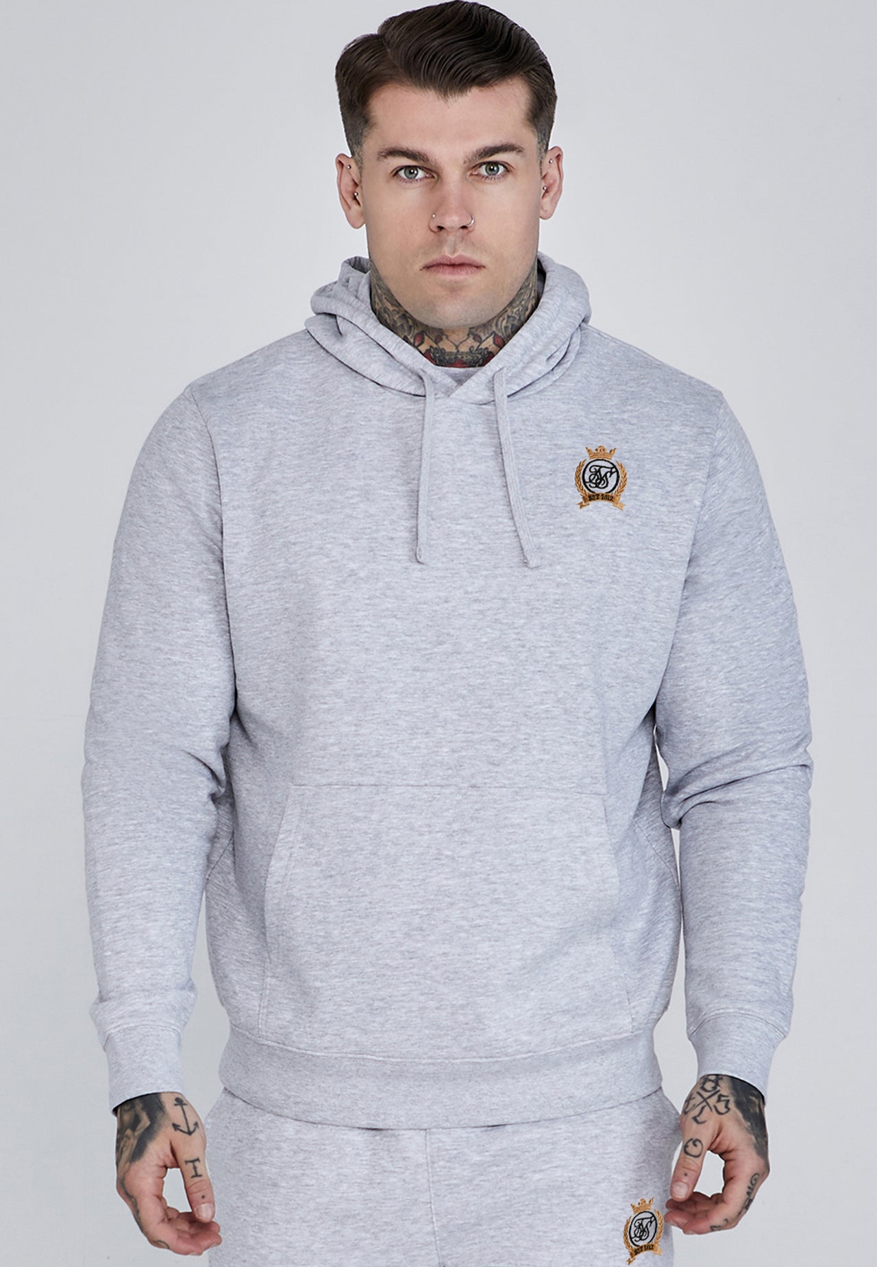 Grey Marl Hoodie and Joggers Set (3)