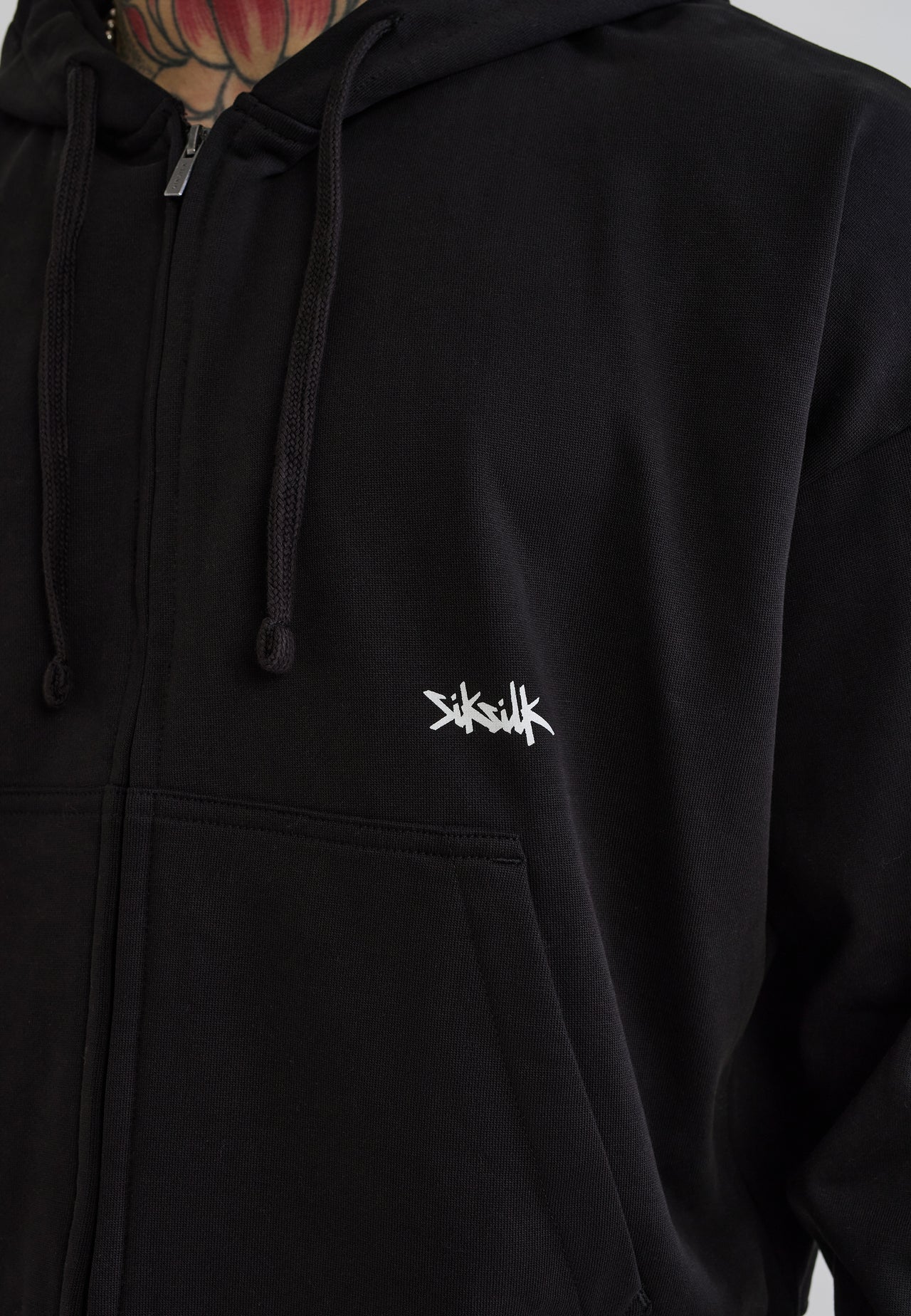 Black Full Zip Hoodie (1)
