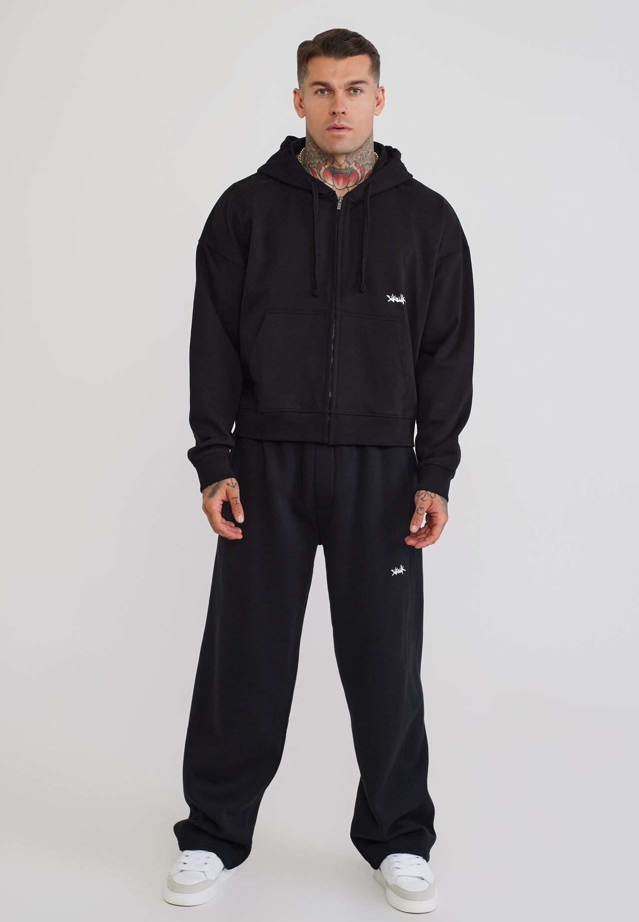 Black Full Zip Hoodie (2)