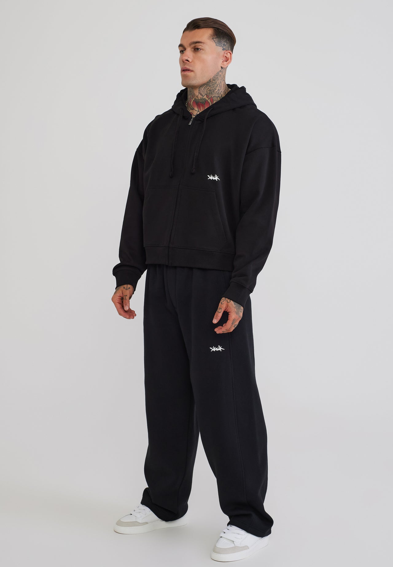 Black Full Zip Hoodie (3)