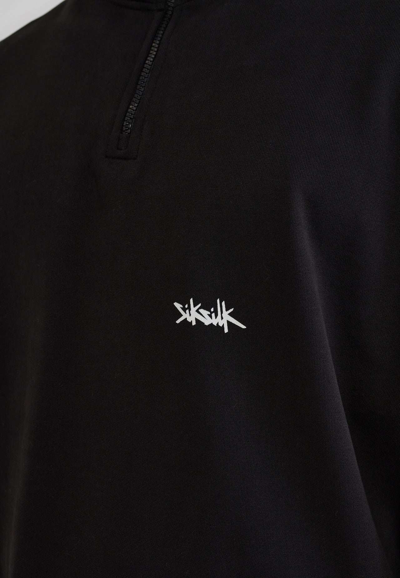 Black Quarter Zip Sweater (1)