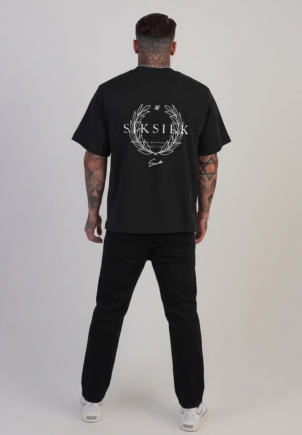 Black Tapered Fit Jeans (4)