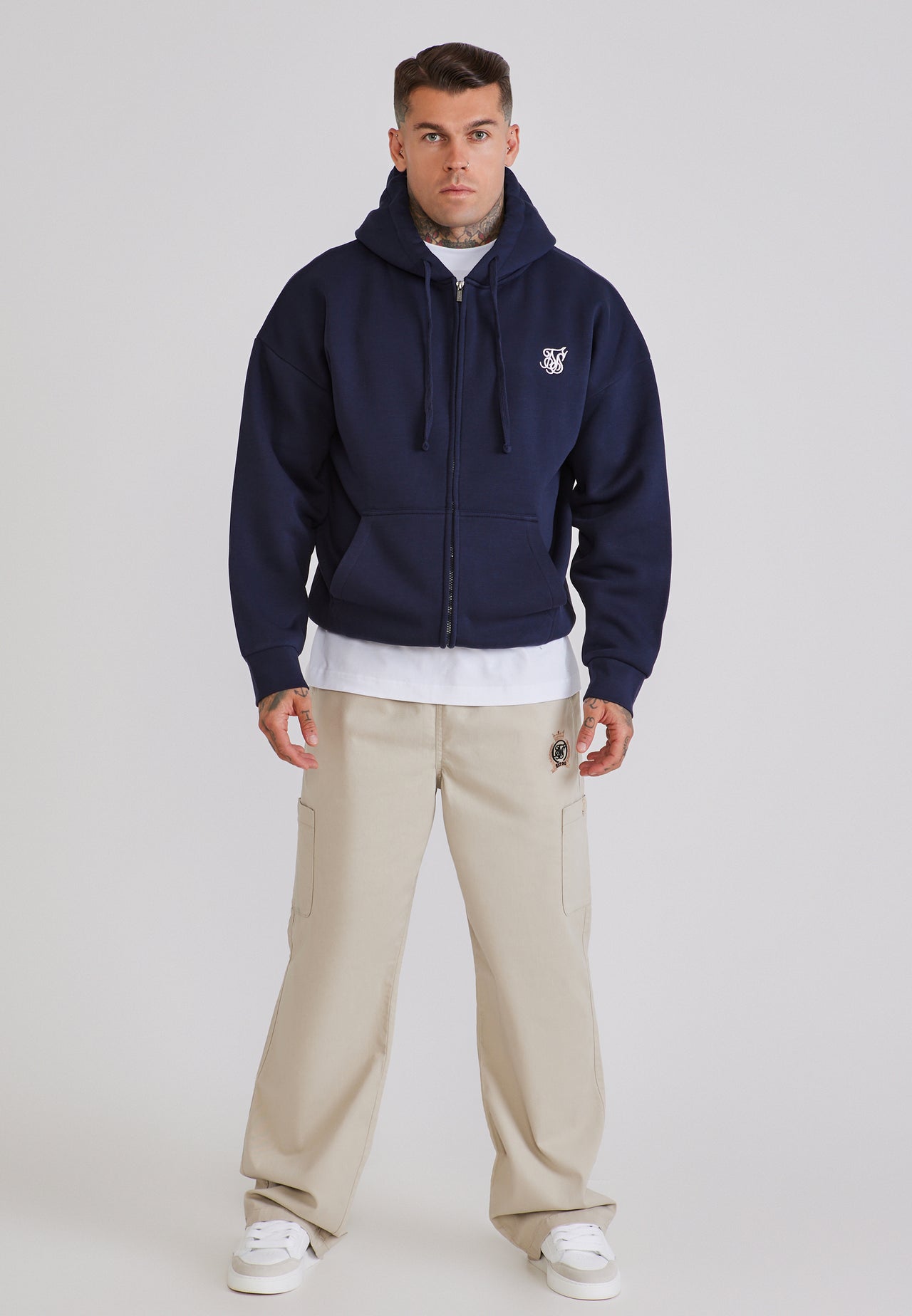 Navy Essentials Hoodie (2)