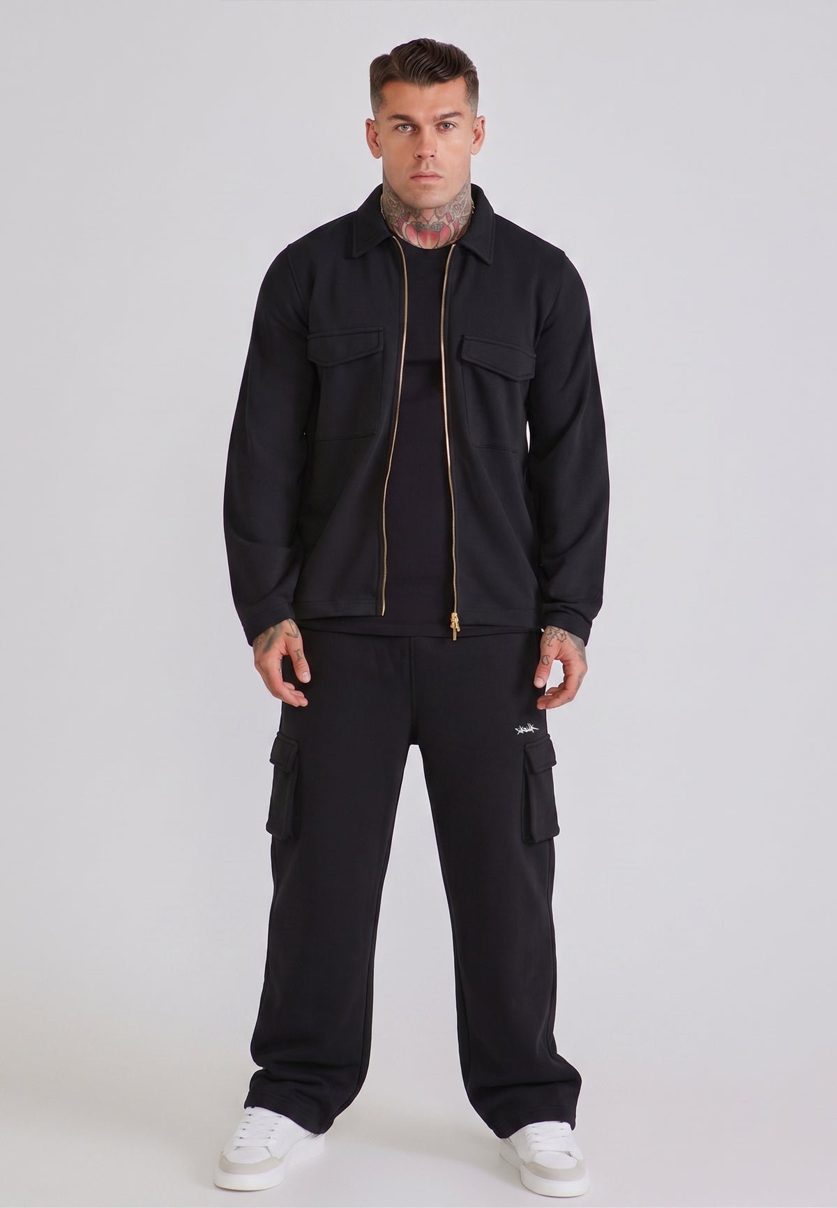 Wide Leg Cargo Joggers (1)