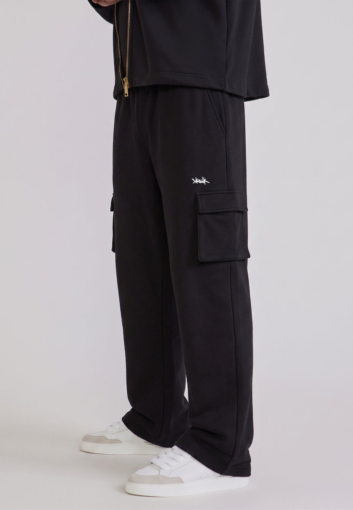 Wide Leg Cargo Joggers (2)