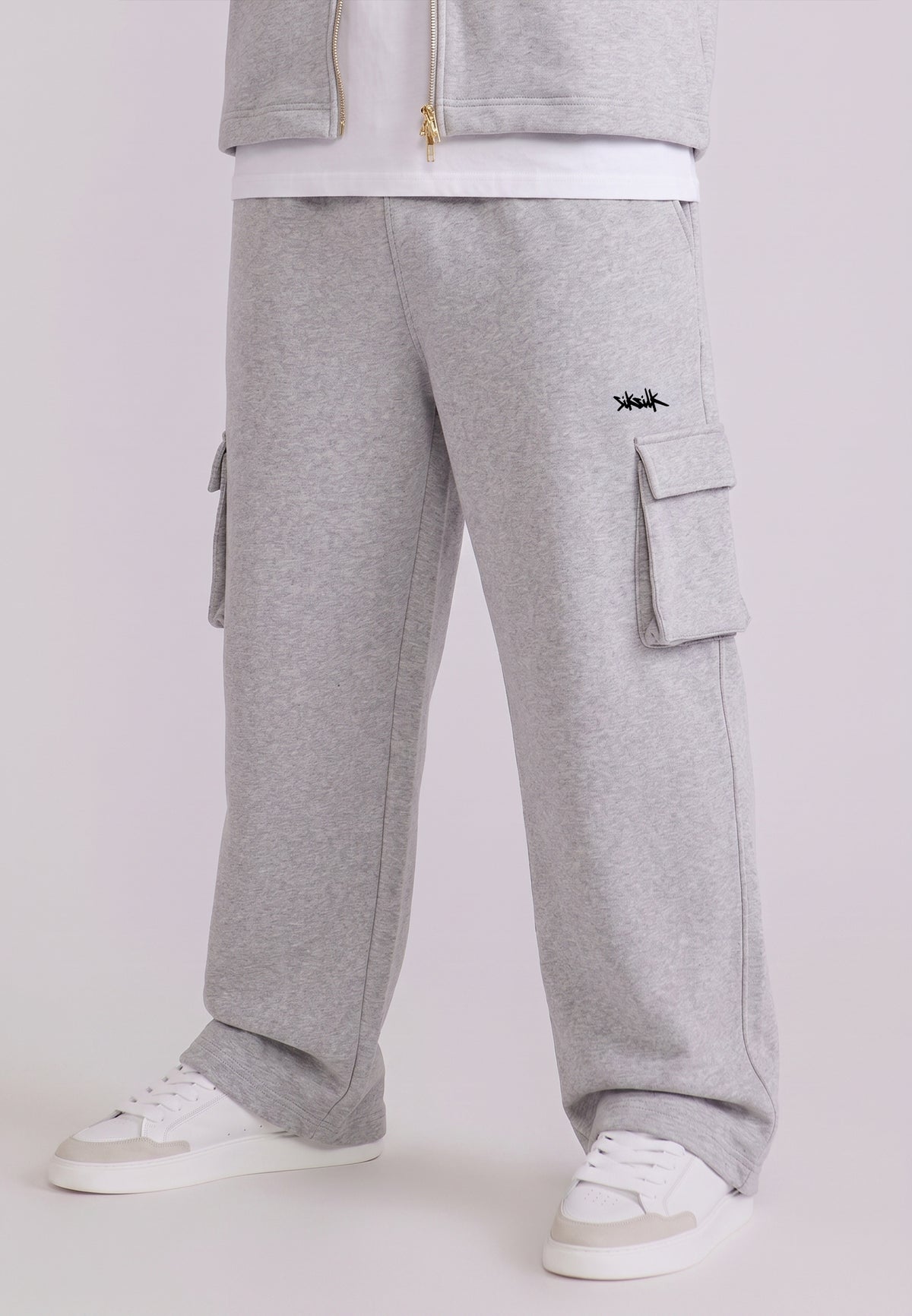 Wide Leg Cargo Joggers