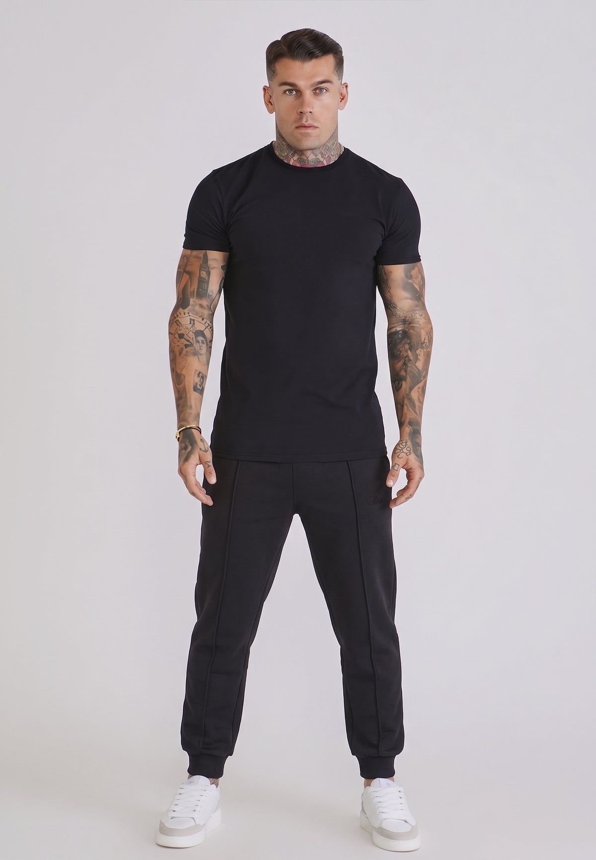 Pintuck Joggers (1)