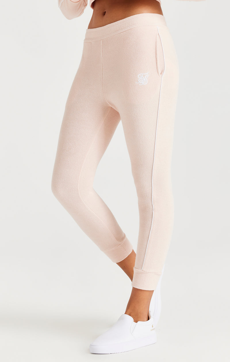 SikSilk Towelling Joggers - Pink