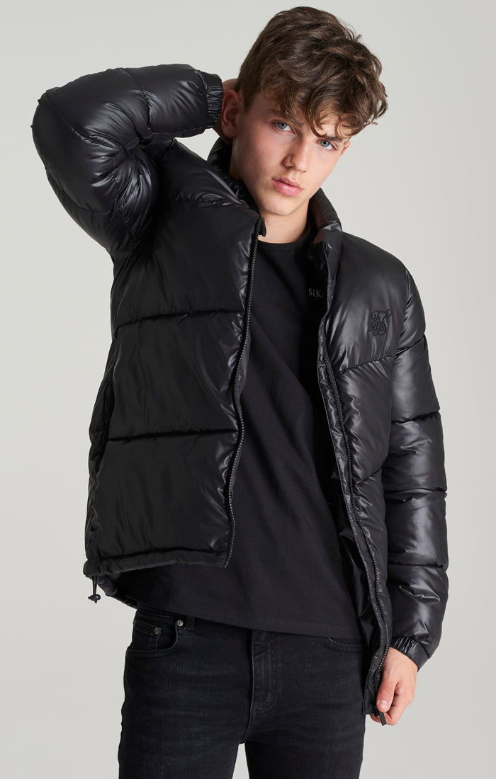 Boys Black Bubble Jacket (1)