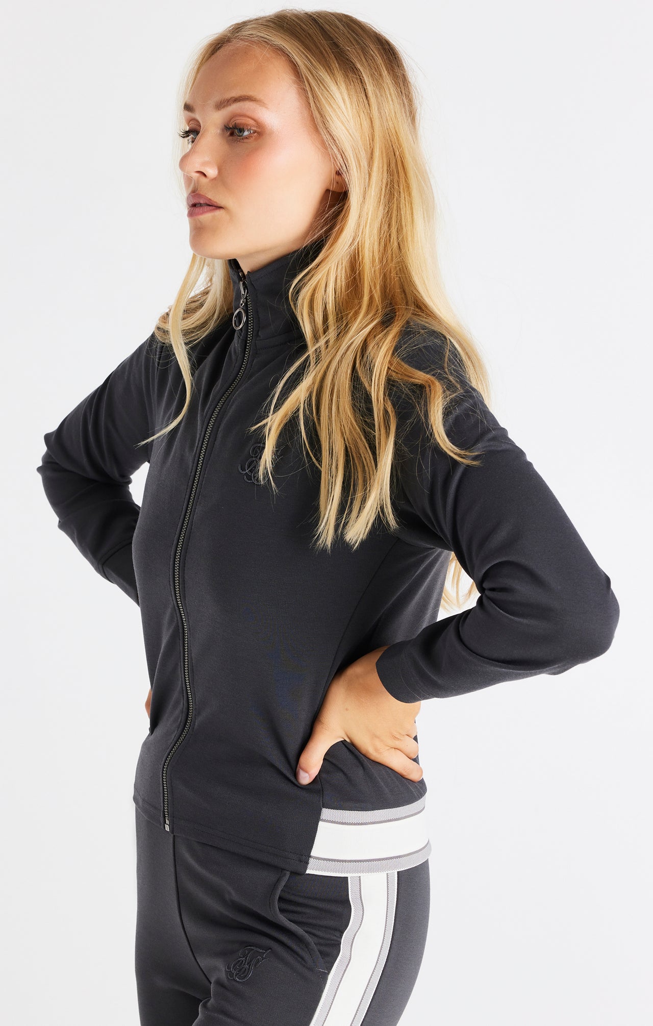 Grey Zip Track Top (5)