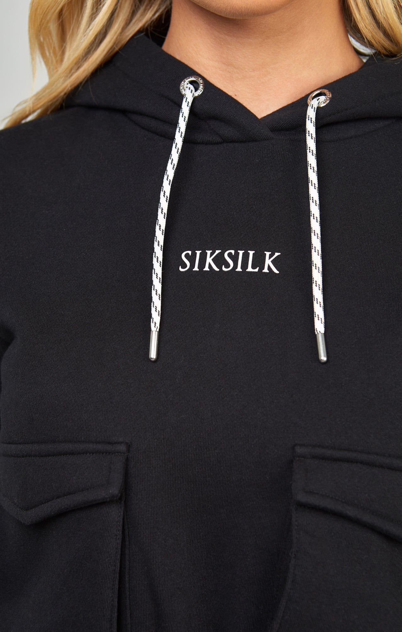 Black Cargo Pocket Hoodie (1)